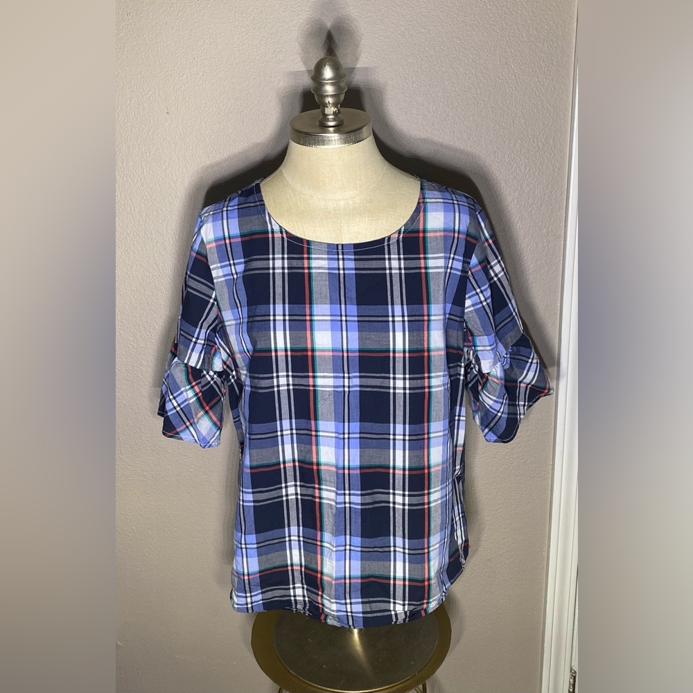Tommy Hilfiger Plaid top